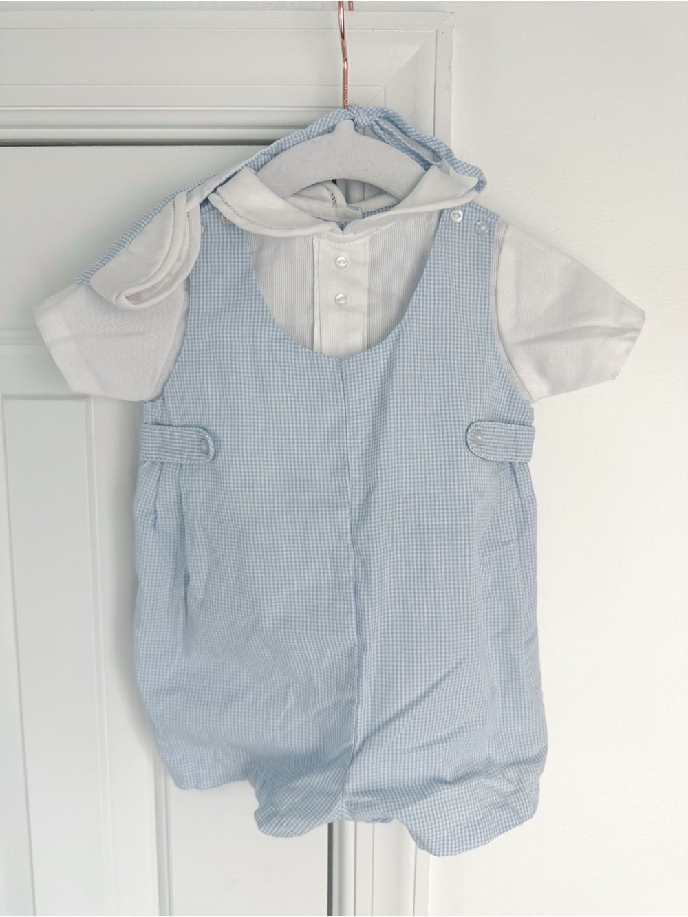 Petit Ami baby boy NB outfit like new